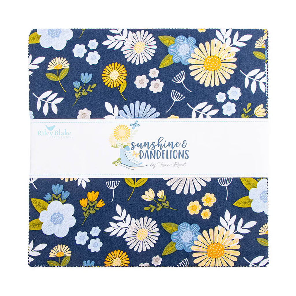 Sunshine & Dandelions 10" Stacker - 42 pcs