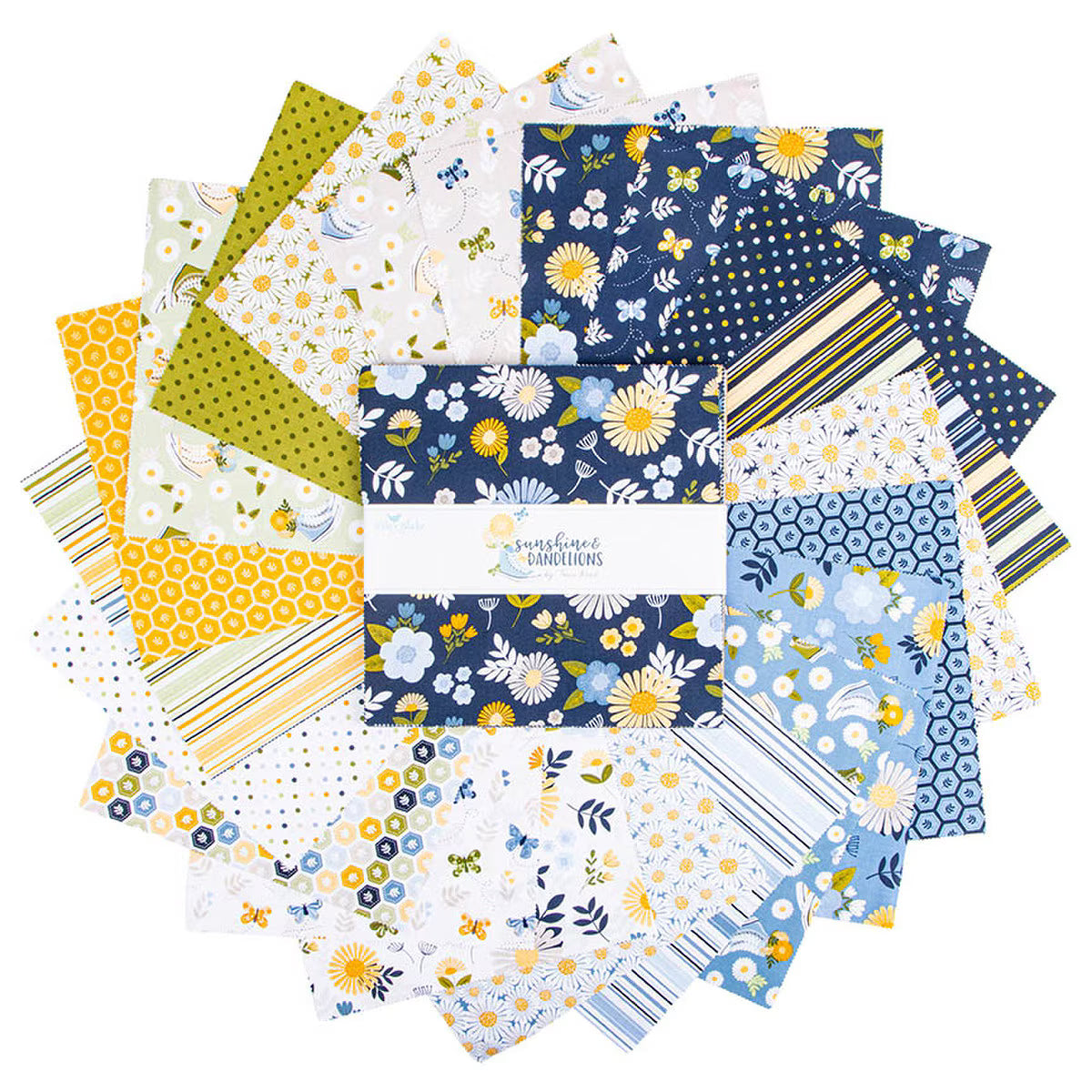 Sunshine & Dandelions 10" Stacker - 42 pcs