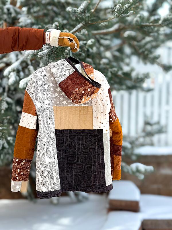 Quilted Hoodie Pattern - Wellspring Designs