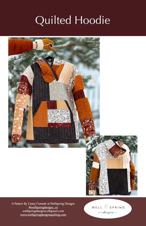 Quilted Hoodie Pattern - Wellspring Designs