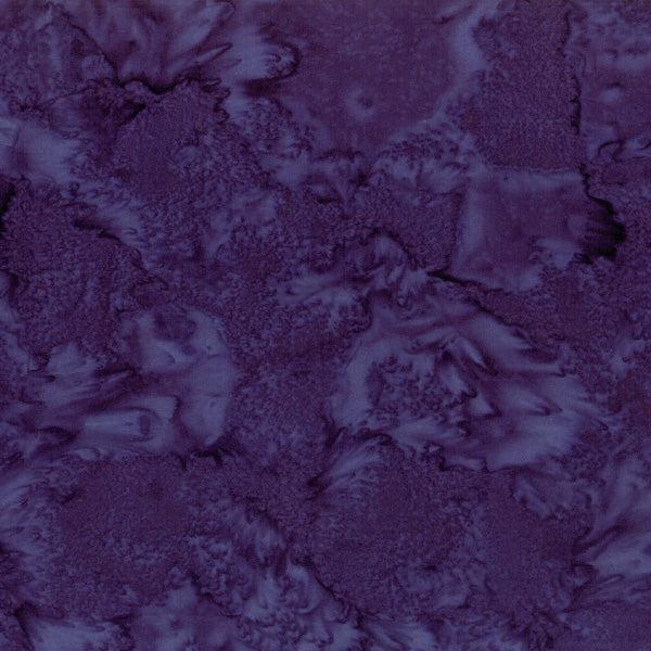 Bali Batik Watercolors Eggplant