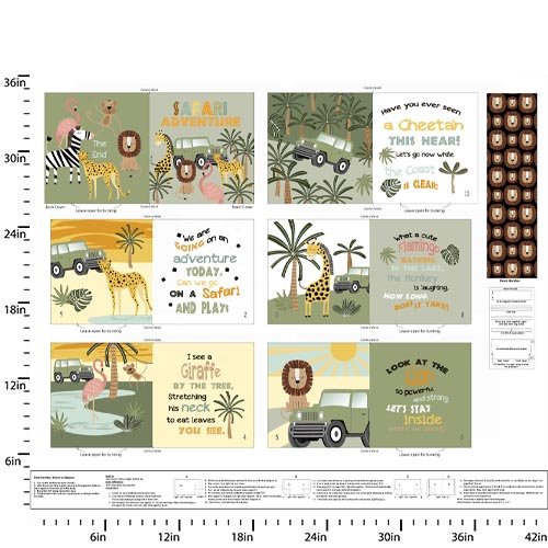 3 Wishes Wild Safari Story Book