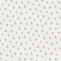 Rosey Gingham White - Sweet Woodland by 3 Wishes Fabric