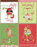 Happy Alcoholidays Happy Alcoholidays 36in Panel - Multicolor