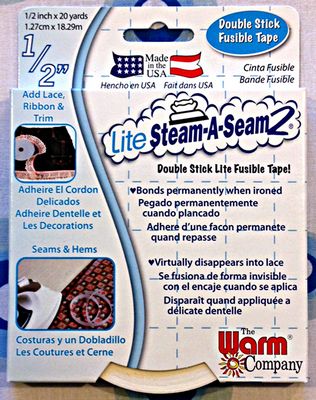 Lite Steam-A-Seam 2 1/2" x 20yd
