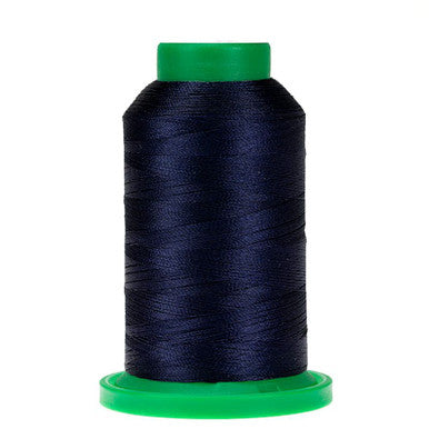 Isacord Polyester Embroidery Thread – #3554 Navy | 1000m Spool