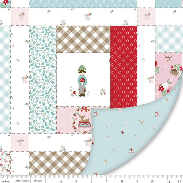 Double Lush Velvet Whimsical Woodland