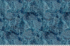 Barely Basics Stonewash Quilting Cuddle 44" Dark Sea - QCBSTONEWASH-DARKSEA