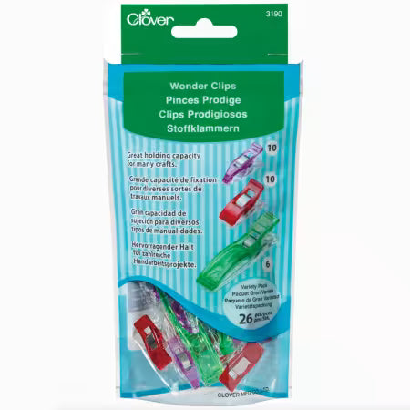 Wonder Clips, Assorted Colors (26-Pack)