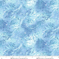 Beyond the Pines Minky Swirling Branch Texture - Medium Blue - HG-3689MK-70