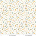 Nursery Rhyme Time Musical Notes - Ivory