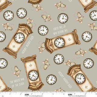 Nursery Rhyme Time Hickory Dickory Dock - Lt. Gray