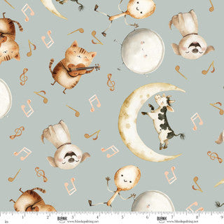 Nursery Rhyme Time Hey Diddle Diddle - Slate