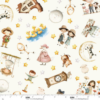 Nursery Rhyme Time Nursery Rhyme Characters - Ivory