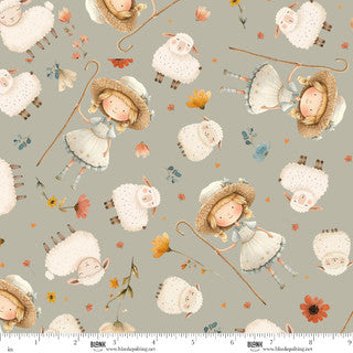 Nursery Rhyme Time Little Bo Peep - Lt. Gray