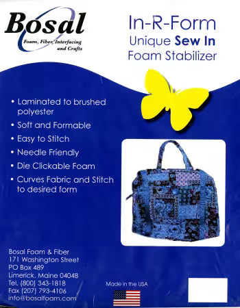 In-R-Form Sew in Foam Stabilizer 36in x 58in - 492B-36