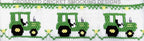 Little Green Tractors Smocking Plate #520 — Cross Eyed Cricket