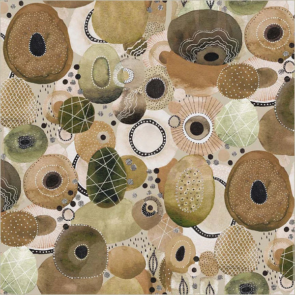 Windham Fabrics Flora & Form Genesis Earthen 108" Wideback | Essoldo Design | #54032DW-2DES