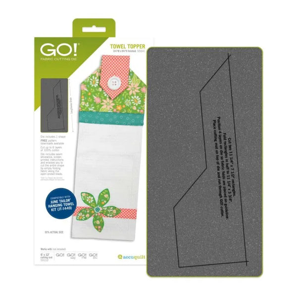 AccuQuilt GO! Towel Topper Die | #55641