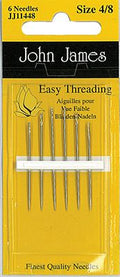 John James Sharps Easy Thread Needles Size 4/8