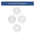 Hello Hobby Class 15 Transparent Bobbins, 4-Pack