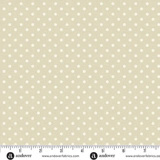 Quiltessential Minis Mini Dot Cotton Quilting Fabric - A-10453-L1