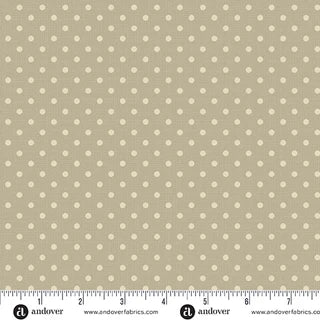 Quiltessential Minis Mini Dot Flax Quilting Cotton - A-10453-N1