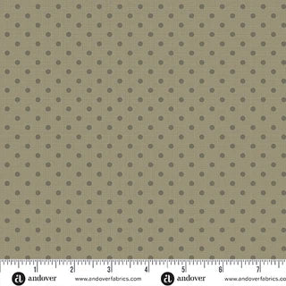 Quiltessential Minis Mini Dot Burlap Quilting Cotton - A-10453-N