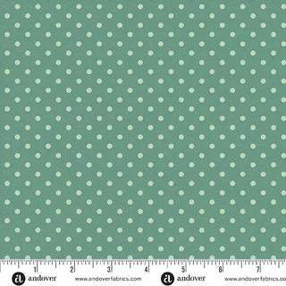 Quiltessential Minis Mini Dot Lichen Quilting Cotton - A-10453-T