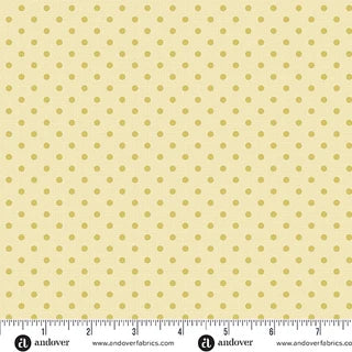 Quiltessential Minis Mini Dot Lichen Quilting Cotton - A-10453-T