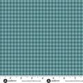 Quiltessential Minis Mini Gingham Peacock Quilting Cotton - A-10456-B
