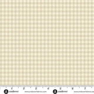 Quiltessential Minis Mini Gingham Lace Quilting Cotton - A-10456-L1
