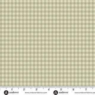 Quiltessential Minis Mini Gingham Ivory Quilting Cotton - A-10456-L2