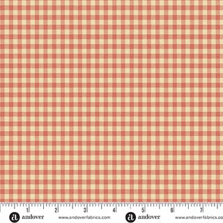 Quiltessential Minis Mini Gingham Tiger Quilting Cotton - A-10456-LO