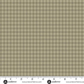 Quiltessential Minis Mini Gingham Burlap Quilting Cotton - A-10456-N