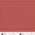 Quiltessential Minis Mini Gingham Blood Orange Quilting Cotton - A-10456-O