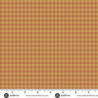 Quiltessential Minis Mini Gingham Cider Quilting Cotton - A-10456-Y