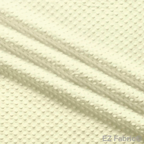 Silky Minky Dot by QT Fabrics 60" Wide in Yellow Color