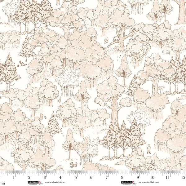 Classic Winnie - Forest Mono Sepia - 8726-30