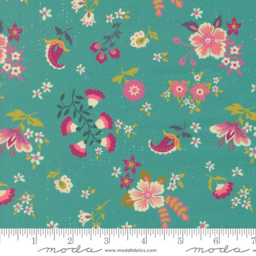 Sitara Davina - Blue Chill | Crystal Manning for Moda Fabrics