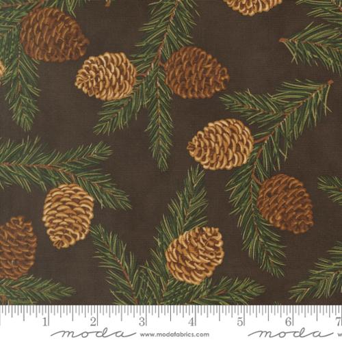 Northwoods Lodge Quilt Soil - Moda Cuddle (Black)