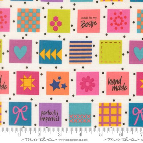 Makers Delight White Cotton Fabric - 28101 11