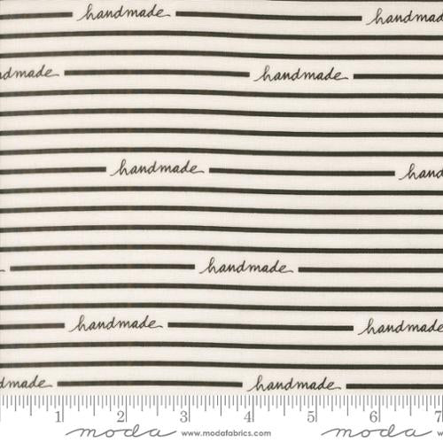 Makers Delight White Black Cotton Fabric - 28103 11