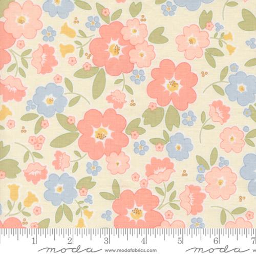 Handmade Sweetness Vintage Blooms Porcelain Quilting Cuddle | Moda