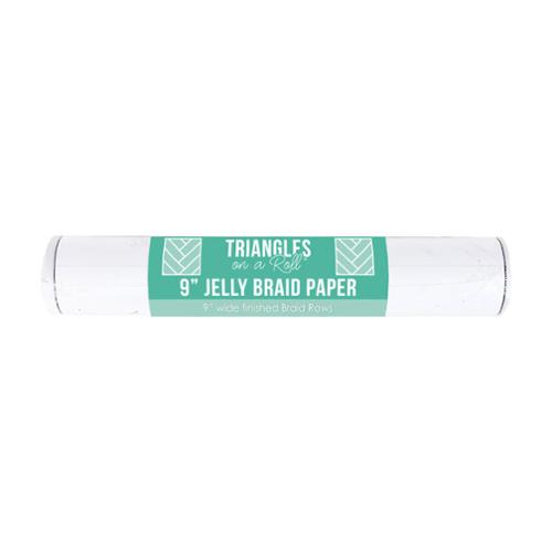 Triangles on a Roll Jelly Braid Foundation Paper 9" by It's Sew Emma