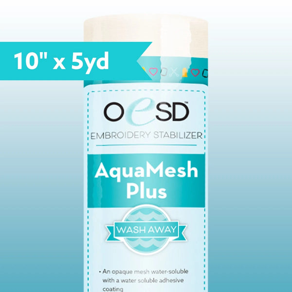 OESD AquaMesh Plus WashAway 10" x 5yd