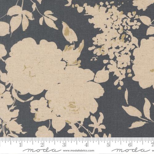 Arabesque Collection with Arabesque Mochi Linen in Dusk Blue for Moda