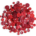 Buttons Galore Treasure Box Button Assortment | Strawberry Daiquiri