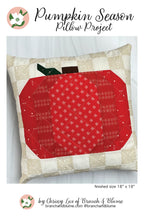 Pumpkin Season Pillow Pattern