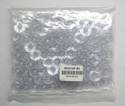 Singer Class 15 Plastic Bobbins - Box of 100